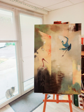Fond d'atelier